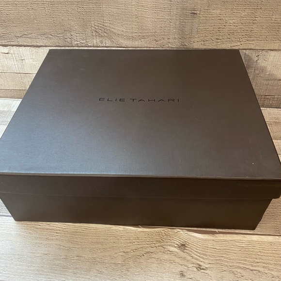 Ellie Tahiti black suede and lace stiletto peep toe - Picture 12 of 13